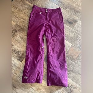 Purple Roxy snow pants